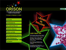 Tablet Screenshot of orison.fr
